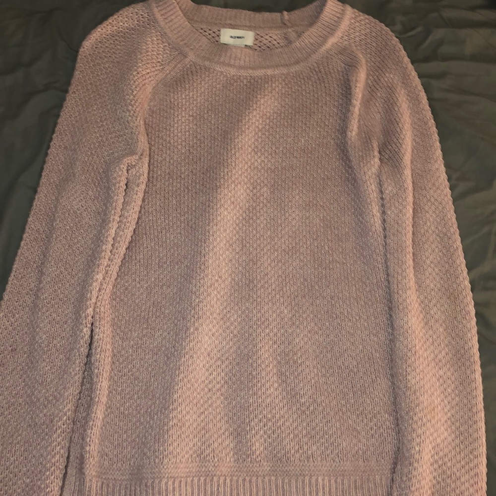 Light pink knit sweater!!